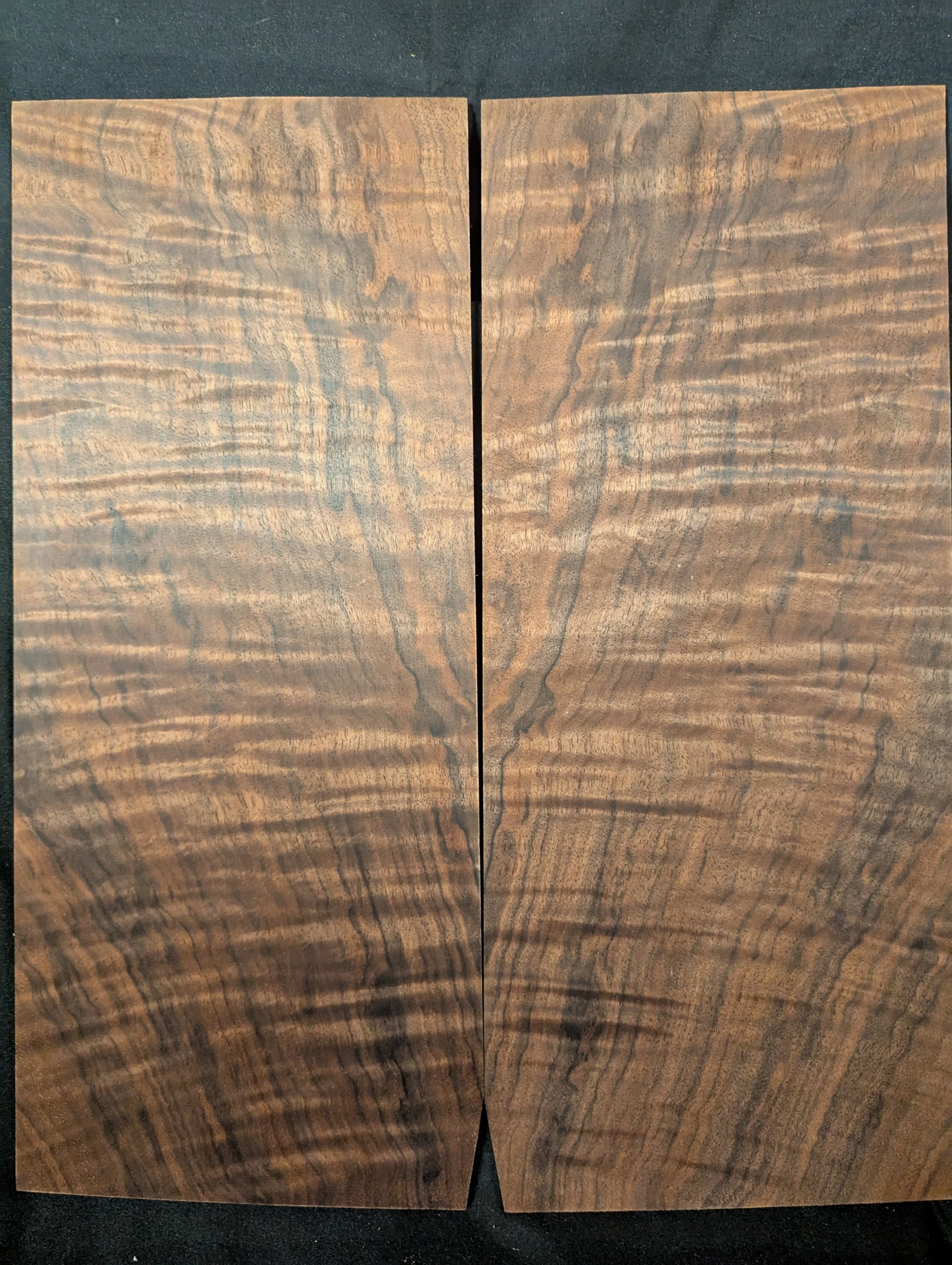 Walnut Flame Set — uniquewood